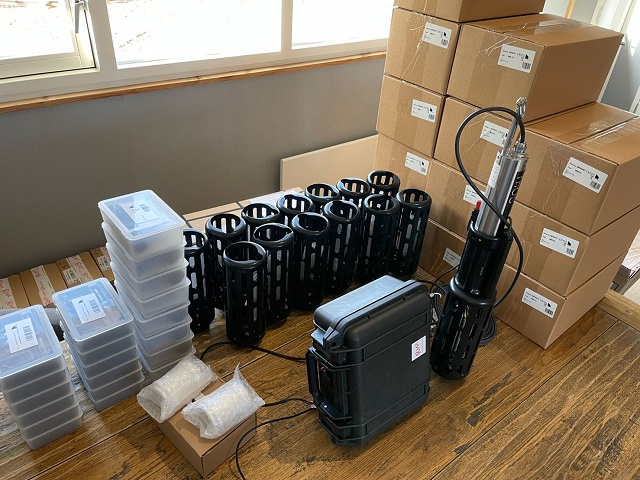 Lieferung Wasserqualität Sensoren nach Belgien