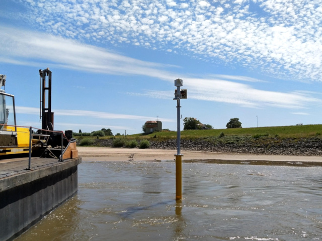 Installation Wasserstand Rijkswaterstaat